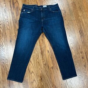 AG the graduate jeans. dark denim!